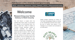 Desktop Screenshot of kent.ogs.on.ca